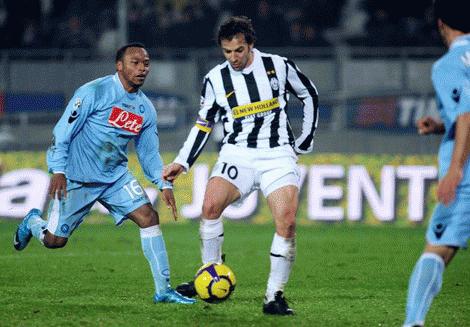 Del Piero chơi rất nổi bật và ghi dấu ấn trong cả 3 bàn thắng. Ảnh: Getty Images