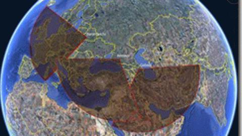 Hình ảnh vệ tinh hệ thống radar sắp được hoàn thiện của Nga (Ảnh: russianforces.org)