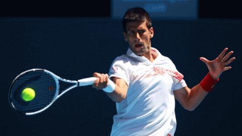 Dù mắc nhiều lỗi, nhưng Djokovic vẫn có chiến thắng chênh lệch. Ảnh: Getty