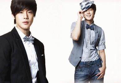 Kim Hyun Joong xuống phố vui xuân