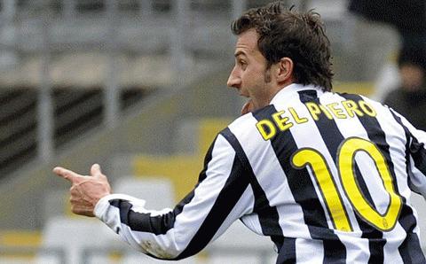 Ngoài tinh thần, phong độ tích cực của Juve bắt nguồn từ sự hồi sinh của những Del Piero... Ảnh: Reuters