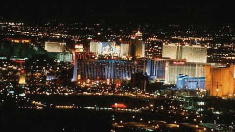 Thành phố Las Vegas của Mỹ.