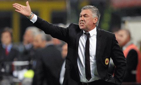 Ancelotti có 8 năm thành công ở San Siro, nơi ông xem như mái nhà thứ hai của mình. Ảnh: Getty Images