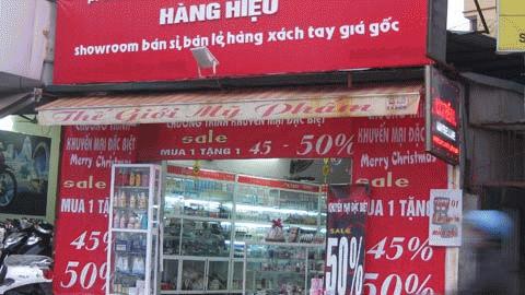 Lại siết thị trường mỹ phẩm
