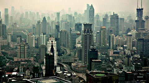 Thượng Hải (Trung Quốc) - một trong những thành phố phát triển mạnh bậc nhất Châu Á. 