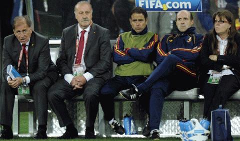 Del Bosque có lỗi lớn trong trận thua của Tây Ban Nha trước Thụy Sĩ. Ảnh: Getty Images