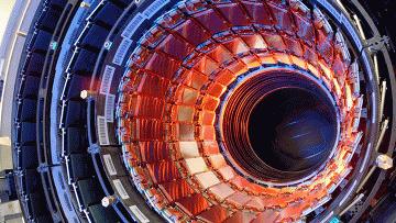 Máy gia tốc hạt lớn LHC.