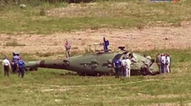 Trực thăng “cá kình” Ka-60 của Nga đã rơi xuống vùng ngoại ô Lyubertsy, Moscow. Ảnh: News