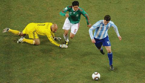 Argentina là đội chơi tấn công ấn tượng nhất. Ảnh: Getty Images