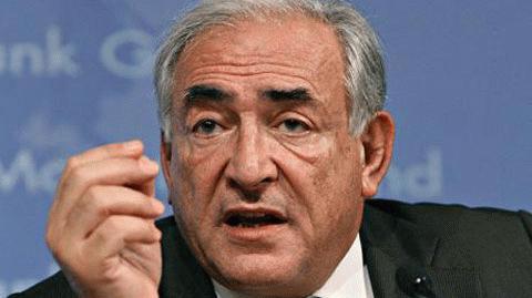 Giám đốc điều hành Qũy Tiền tệ Quốc tế Dominique Strauss-Kahn Ảnh: telegraph