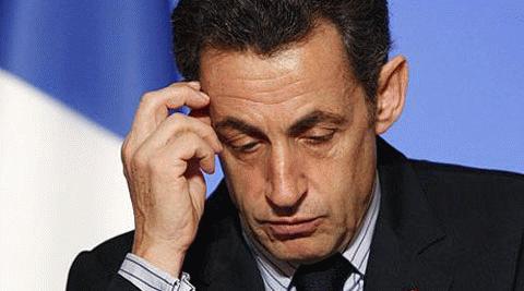 Tổng thống Pháp Nicolas Sarkozy Ảnh: telegraph