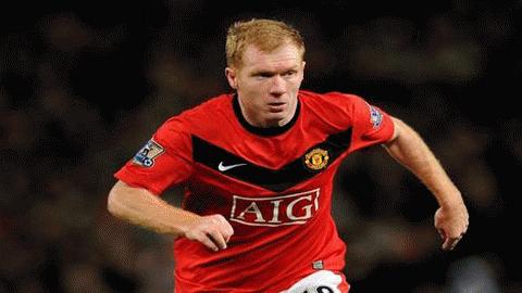 Paul Scholes cảm thấy tiếc nuối khi không sát cánh cùng ĐT Anh ở World Cup 2010. Ảnh: Getty