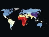 Bản đồ IQ trung bình thế giới. Những nước có IQ thấp đều là những nước thường xảy ra dịch bệnh.