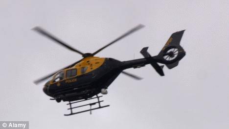 Chiếc trực thăng được dùng để bắt trộm
