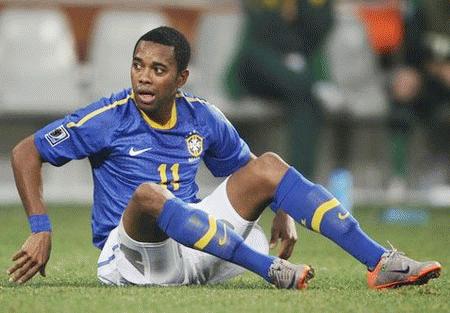 Robinho có thể gia nhập AC Milan trong ít ngày tới. 