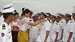 Tàu hải quân Việt Nam thăm Campuchia