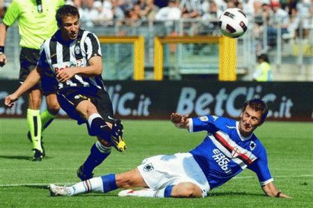 Del Piero vẫn là cầu thủ quan trọng trong lối chơi của Bianconeri