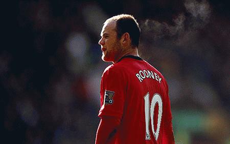 Việc Rooney vắng mặt ảnh hưởng đáng kể tới lối chơi tấn công của MU