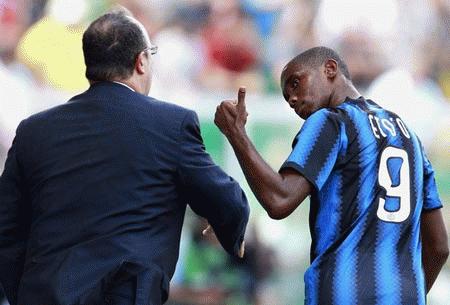Samuel Eto’o kịp lên tiếng giúp Inter có được 3 điểm đầy vất vả.