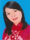 Cô Đặng Thị Kim Thoa, Hiệu trưởng trường THCS Nam Trung Yên.