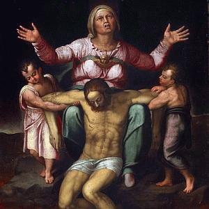 Bức tranh Pieta ở Vatican (ảnh: New York Post)