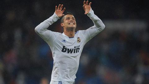 CR7 đang là người đạt hiệu suất ghi bàn cao nhất Real. Ảnh: Getty Images