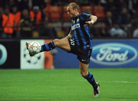 Sneijder trải qua một năm 2010 thành công cùng Inter và tuyển Hà Lan