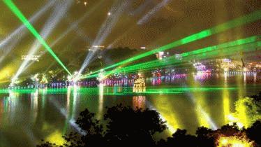 Vẻ đẹp quyến rũ của Hồ Gươm trong Đại lễ 1000 năm