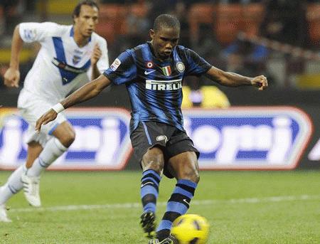 Eto’o lại trở thành "cứu tinh" cho Inter
