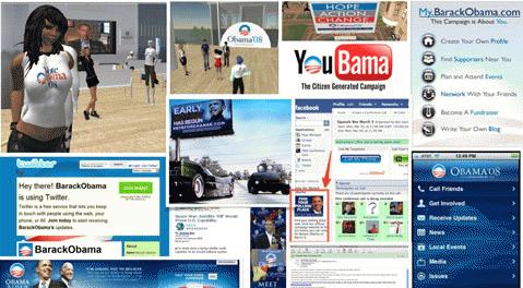 Chiến dịch tranh cử trực tuyến rầm rộ của ông Obama Ảnh anishvshah