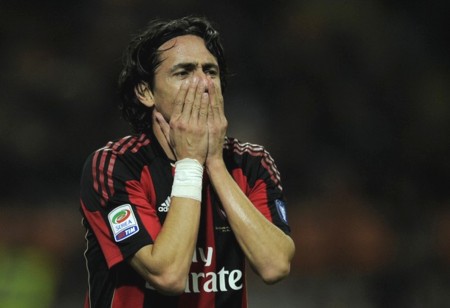 Filippo Inzaghi sẽ vắng mặt hết mùa này
