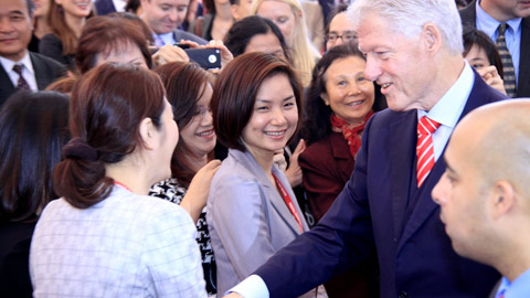 Cựu Tổng thống Bill Clinton trở lại Hà Nội